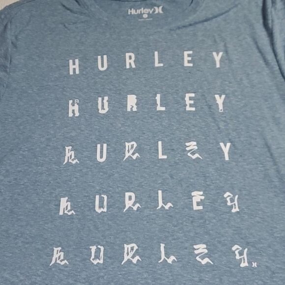 Hurley Graphic TB Transition Crew Neck Short Sleeve Sz L T-shirt - Picture 3 of 10